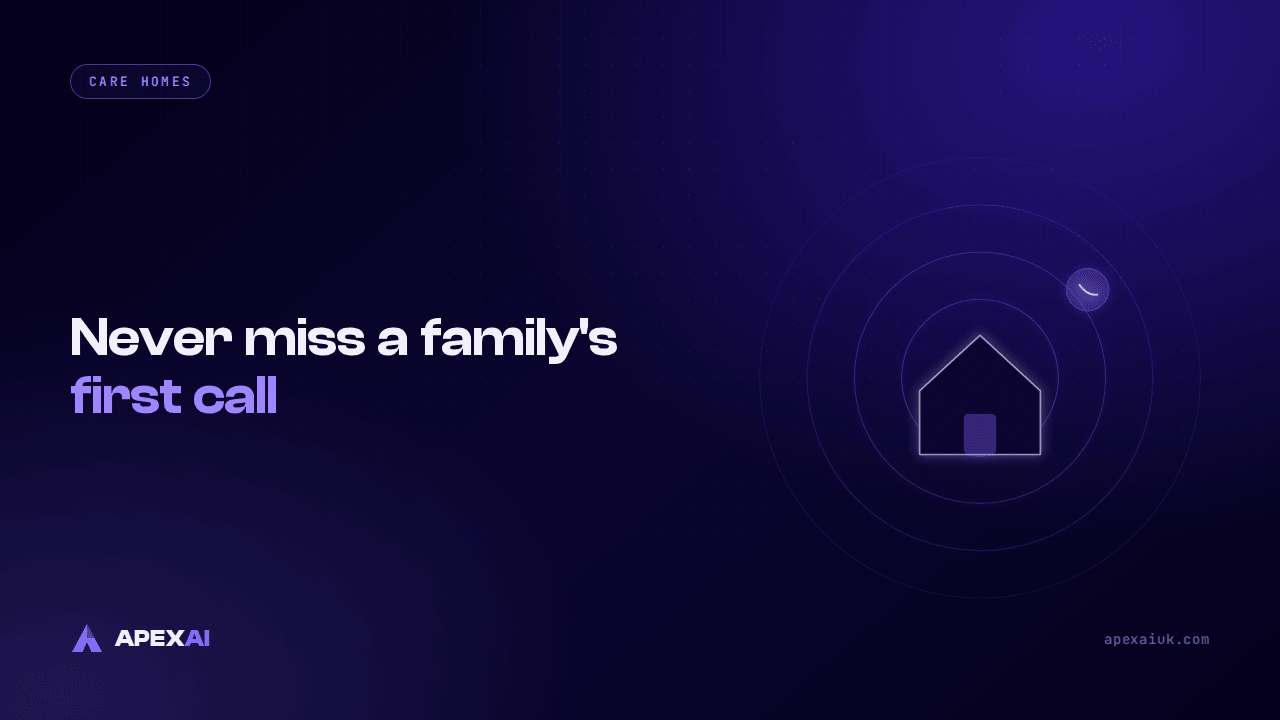 AI Call Centre for Care Homes: Never Miss a Family s First Call