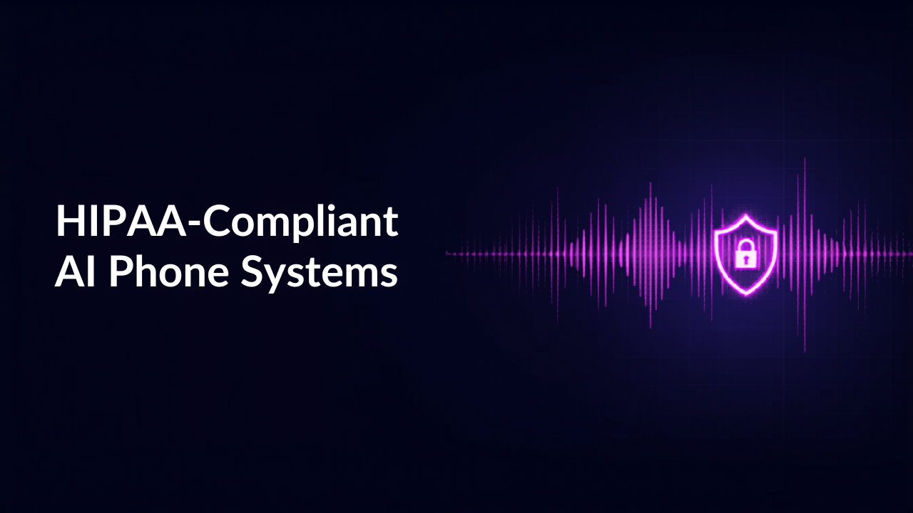 HIPAA-Compliant AI Phone Systems: A Vendor Checklist